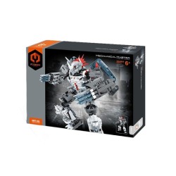Zestaw IM.MASTER Mecha wojownik srebny 965 elementów