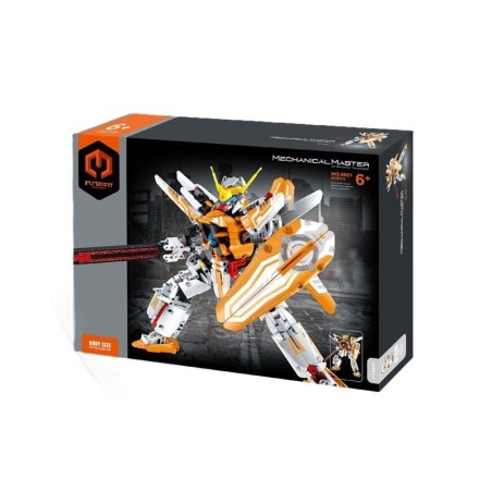 Zabawka IM.MASTER Mecha wojownik żółty 833el 6821 41063
