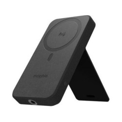 mophie 10000mAh Snap+ MagSafe Power Bank z podstawką, 10000 mAh, Litowo-jonowy (Li-Ion), Ładowanie bezprzewodowe, 20 W,