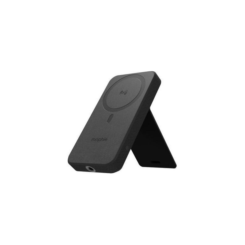 mophie 10000mAh Snap+ MagSafe Power Bank z podstawką, 10000 mAh, Litowo-jonowy (Li-Ion), Ładowanie bezprzewodowe, 20 W,
