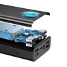 BASEUS POWERBANK AMBILIGHT 30000MAH, 4XUSB, USB-C