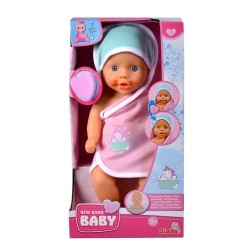LALKA SIMBA NEW BORN BABY 105030006 BRUDNY BOBASEK 30 cm 3+