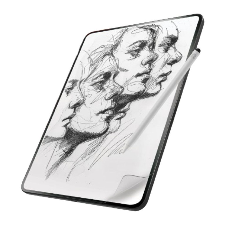 ZAGG InvisibleShield Fusion Canvas - antybakteryjna folia ochronna imitująca papier do iPad Air 11" M2 (2024) / M3 (2025)