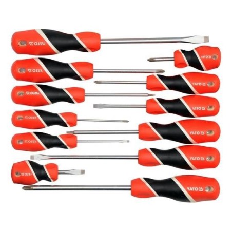 Zestaw wkrętaków 12 szt YT-25967 YATO