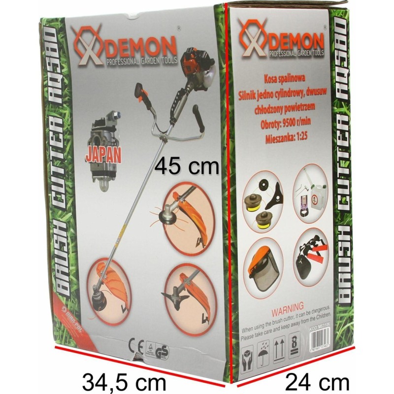 Kosa spalinowa z żyłką DEMON RQ580