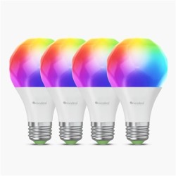 Zestaw 4 inteligentnych żarówek A60-E27 (Wi-Fi) Nanoleaf Essentials Smart Bulbs