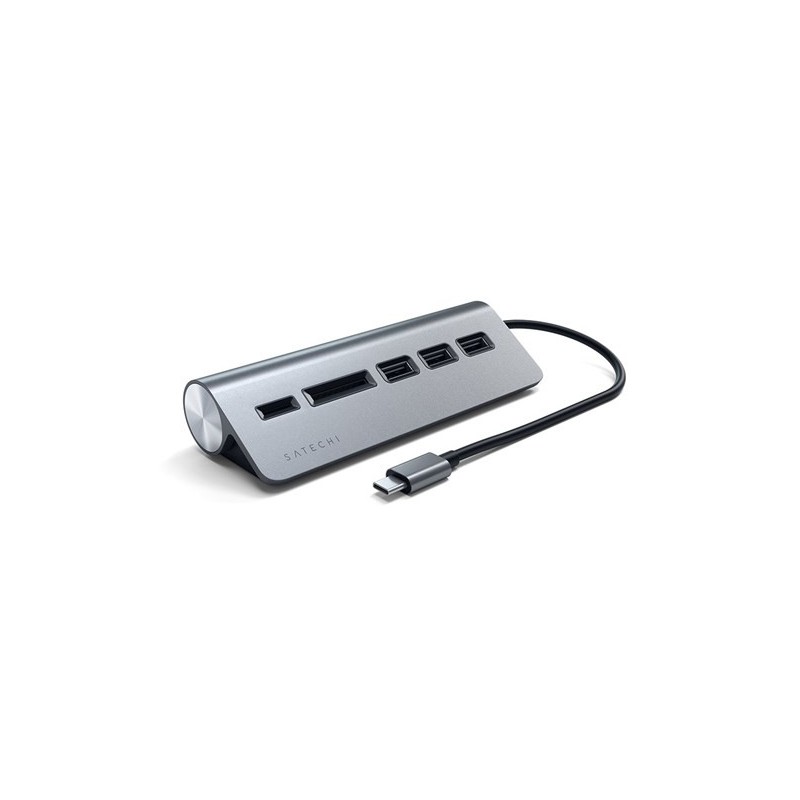 HUB USB Satechi 1x SD 1x Micro SD + 3x USB-A 3.0