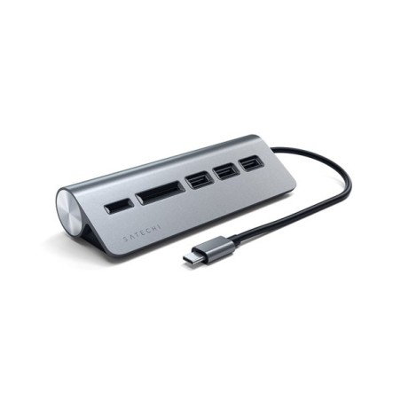 HUB USB Satechi 1x SD 1x Micro SD + 3x USB-A 3.0