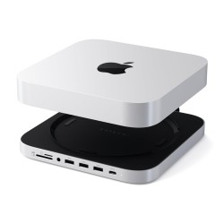 Satechi Stand & Hub - podstawka i hub do Mac Mini/Studio (USB-C 3.2, USB-A 3.2, 2x USB-A 3.0, 3,5mm jack, port micro/SD,