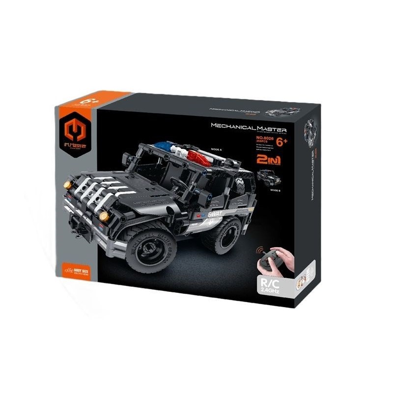 IM.MASTER RC pojazd SWAT 2w1 355 elementów numer 8026 40462