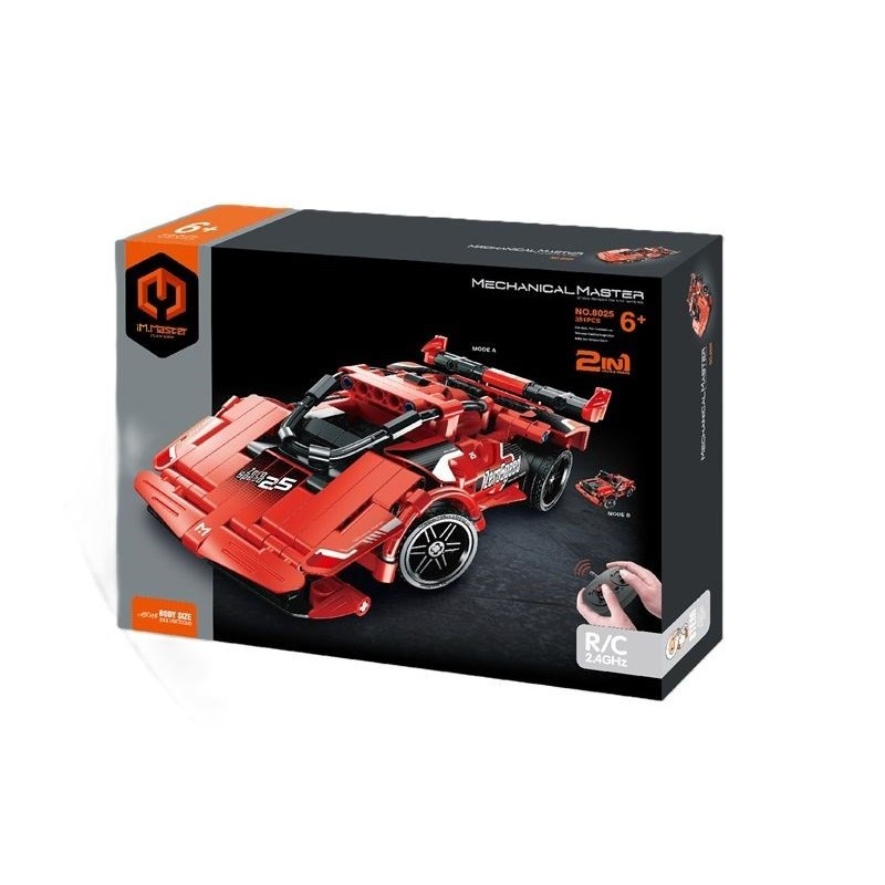 Zabawka IM.MASTER RC super auto 2w1 341 elementów model 8025 40455