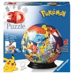 Ravensburger Pokemon Puzzle 3D 72 szt. Kreskówki