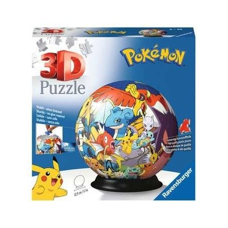 Ravensburger Pokemon Puzzle 3D 72 szt. Kreskówki