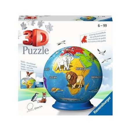 Ravensburger Globe Puzzle 3D 72 szt. Glob