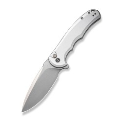 Nóż CIVIVI Button Lock Praxis Aluminum Silver
