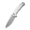 Nóż CIVIVI Button Lock Praxis Aluminum Silver