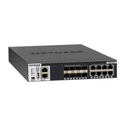 NETGEAR M4300-8X8F Zarządzany L3 10G Ethernet (100/1000/10000) 1U Czarny