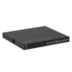 NETGEAR GSM4328-100AJS Zarządzany L3 Gigabit Ethernet (10/100/1000) Obsługa PoE 1U Czarny