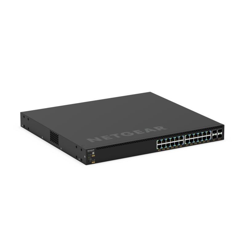 NETGEAR GSM4328-100AJS Zarządzany L3 Gigabit Ethernet (10/100/1000) Obsługa PoE 1U Czarny