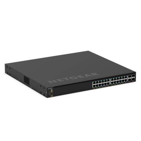 NETGEAR GSM4328-100AJS Zarządzany L3 Gigabit Ethernet (10/100/1000) Obsługa PoE 1U Czarny