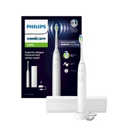 Philips 5300 series HX7108/02 szczoteczka elektryczna Dorosły Soniczna szczoteczka do zębów Biały