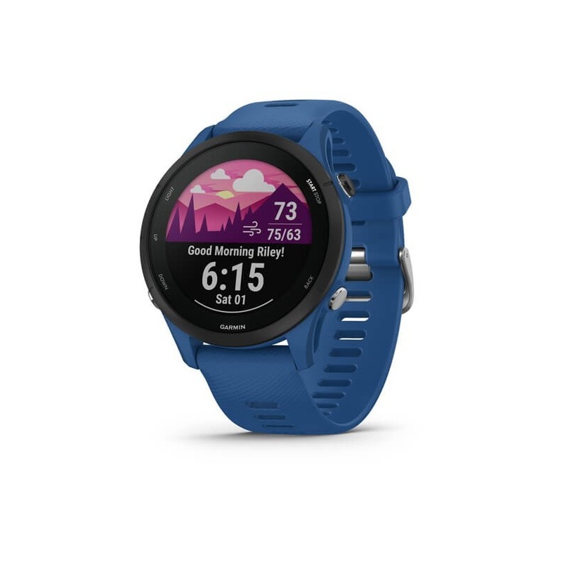 Zegarek sportowy Garmin Forerunner 255 46mm Niebieski