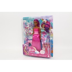 Barbie lalka + strój syrenki HLC28 /5