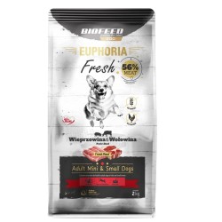 BIOFEED Euphoria Fresh Meat Wieprz/Wołow Xs/S 2kg