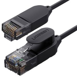 Ugreen kabel sieciowy Ethernet patchcord RJ45 Cat 6A UTP do 10Gb/s 3m NW122 (czarny)