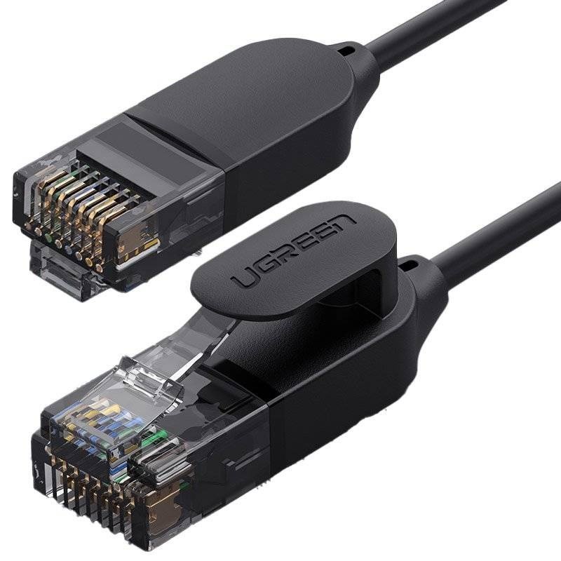 Ugreen kabel sieciowy Ethernet patchcord RJ45 Cat 6A UTP do 10Gb/s 3m NW122 (czarny)