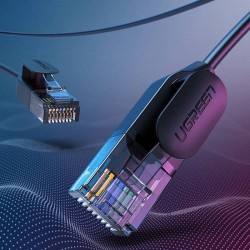 Ugreen kabel sieciowy Ethernet patchcord RJ45 Cat 6A UTP do 10Gb/s 3m NW122 (czarny)