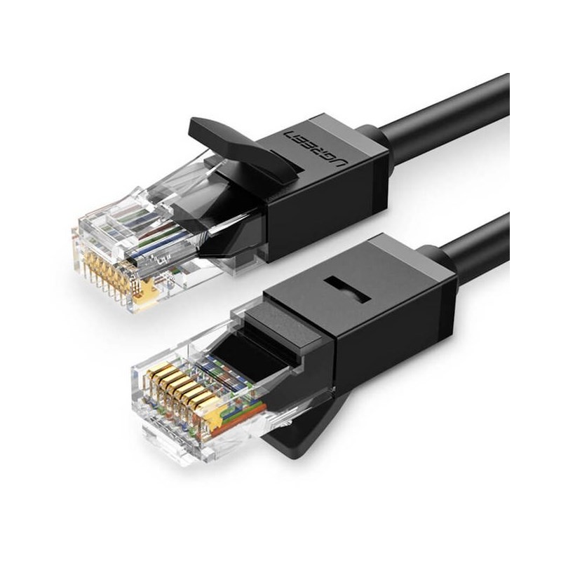 Ugreen kabel internetowy sieciowy Ethernet patchcord RJ45 5m (czarny)