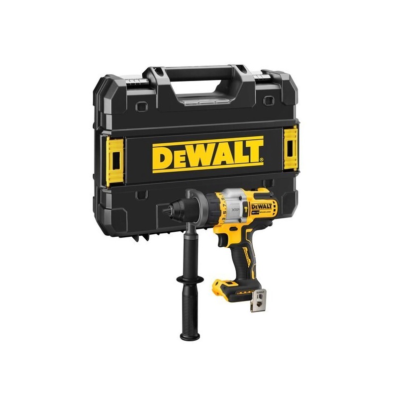 DeWALT DCD999NT-XJ wiertło 2250 RPM 1,61 kg Czarny, Srebrny, Żółty