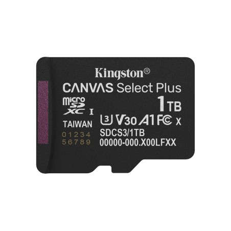 KINGSTON microSDXC 1TB Canvas Select Plus Gen3