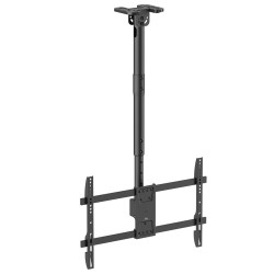 MACLEAN UCHWYT SUFITOWY DLA TV, MAX. OBCIĄŻENIE 60KG, 43-86", MAX VESA 600X400 MC-112 B