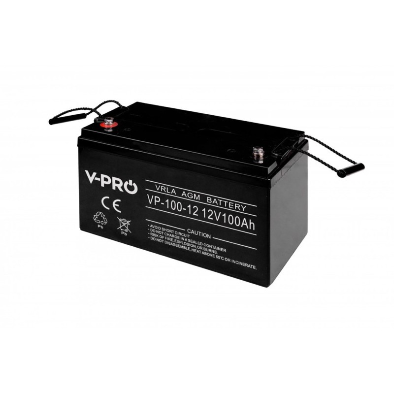 VOLT POLSKA AKUMULATOR AGM VPRO 12V 100 Ah VRLA VOLT POLSKA AKUMULATOR AGM VPRO 12V 100 Ah VRLA