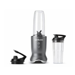 NutriBullet NB1206DGCC blender 0,9 l Blender stołowy 1200 W Czarny, Przezroczysty