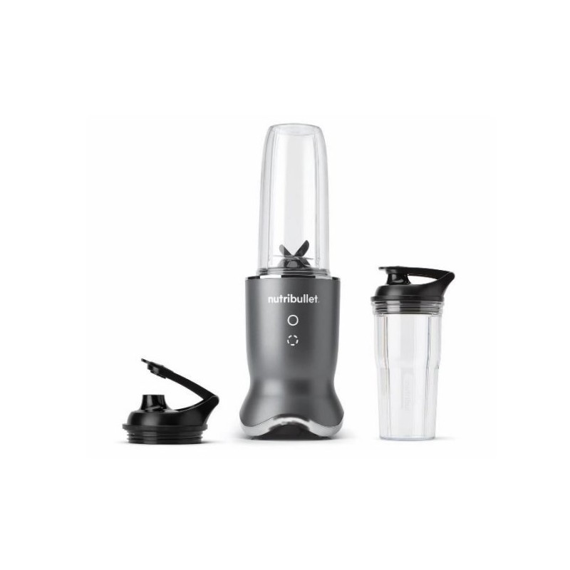 NutriBullet NB1206DGCC blender 0,9 l Blender stołowy 1200 W Czarny, Przezroczysty
