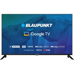 TV 43" Blaupunkt 43UBG6000S 4K Ultra HD LED, GoogleTV, Dolby Atmos, WiFi 2,4-5GHz, BT, czarny