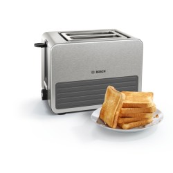 Bosch TAT7S25 toster 2 kawałek(i) Czarny, Szary 1050 W