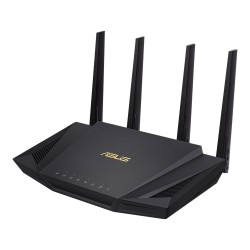 ASUS RT-AX58U router bezprzewodowy Gigabit Ethernet Dual-band (2.4 GHz/5 GHz) Czarny