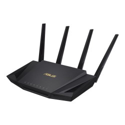 ASUS RT-AX58U router bezprzewodowy Gigabit Ethernet Dual-band (2.4 GHz/5 GHz) Czarny