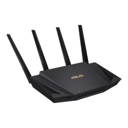 ASUS RT-AX58U router bezprzewodowy Gigabit Ethernet Dual-band (2.4 GHz/5 GHz) Czarny