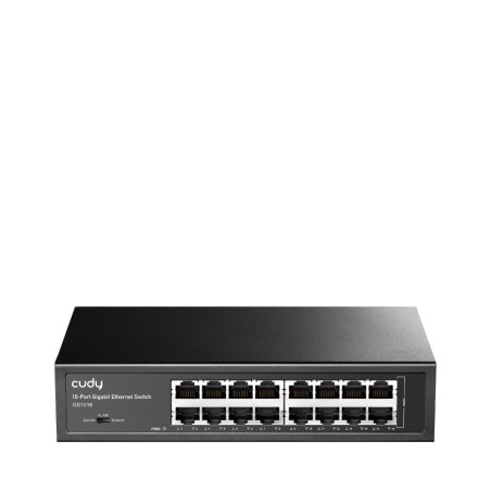 Cudy GS1016 łącza sieciowe Gigabit Ethernet (10/100/1000) Czarny