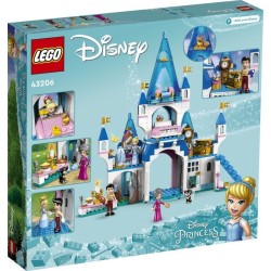 LEGO Disney Princess 43206 Zamek Kopciuszka i księcia z bajki