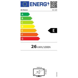 Monitor AG Neovo SC 32E LED 32" FHD IPS VGA HDMI BNC SPK 2x2W VESA CCTV 24/7