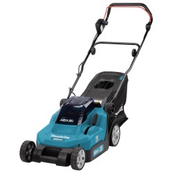 Makita DLM382CM2 kosiarka Kosiarka zwykła Bateria Czarny, Niebieski