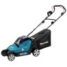 Makita DLM382CM2 kosiarka Kosiarka zwykła Bateria Czarny, Niebieski