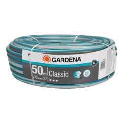 Gardena 18025 wąż ogrodowy 50 m PCW Szary, Pomarańczowy