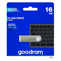 Pendrive GoodRam UUN2 UUN2-0160S0R11 (16GB USB 2.0 kolor srebrny)